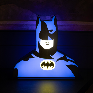 BATMAN LIGHT SCULPTURE BY MARCO LODOLA