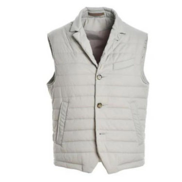 OUTERWEAR VEST WITH BUTTONS