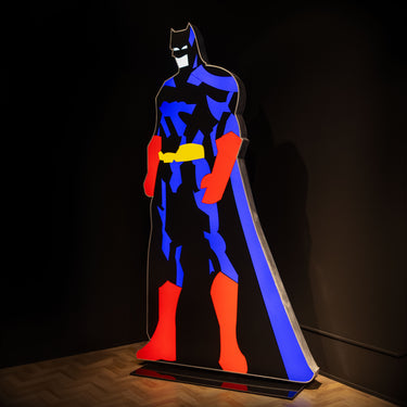 BATMAN LIGHT SCULPTURE BY MARCO LODOLA